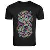 Colorful Psychedelic Zombie Monster Graphic T-Shirt