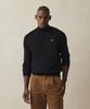 BROOKS BROTHERS Wool Half-Neck Sweater (Black) (Bbwumb1013Uef)