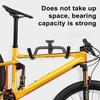 Suport de perete MTB pentru depozitare biciclete Cârlig de perete de garaj pentru cască din aliaj Suport de parcare pliabil Cârlig de garaj de perete pentru bicicletă universală