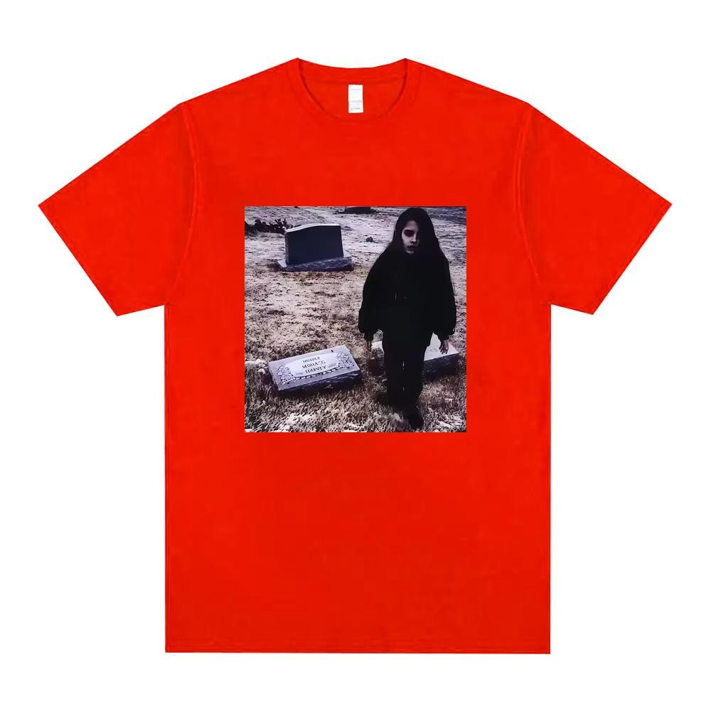 Crystal Castles Music Album II Graphic Print T-shirt Men's Women Gothic Punk T Shirt Men's Oversized Cotton T-shirts