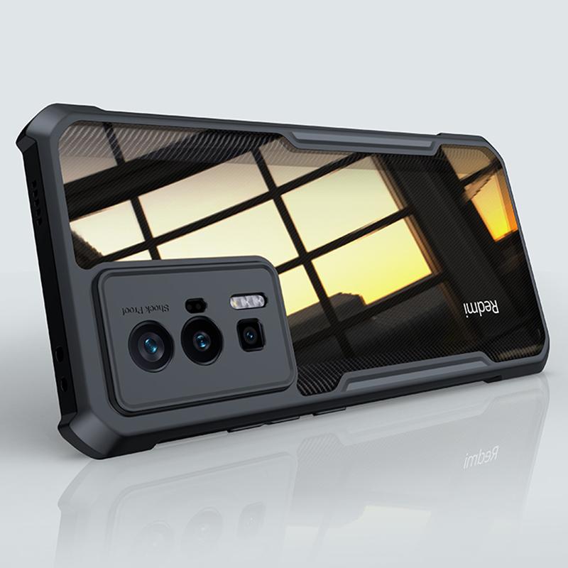XUNDD Phone Case for Xiaomi Redmi K60 5G/K60 Pro 5G/Poco F5 Pro 5G TPU+Acrylic Shockproof Cover