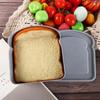 Lunch Box Keep Freshing With Lid Dessert Container Bread Container Sandwich Storage Case Toast Box