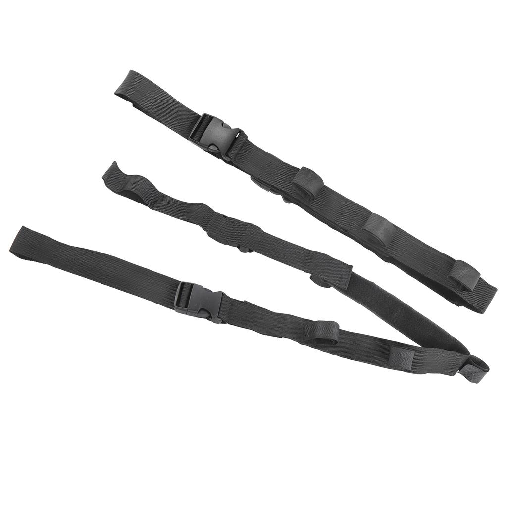 2pcs Vehicle Fishing Pole Carrier Adjustable Fixing Car Fishing Rod Holder Strap Portable Rack