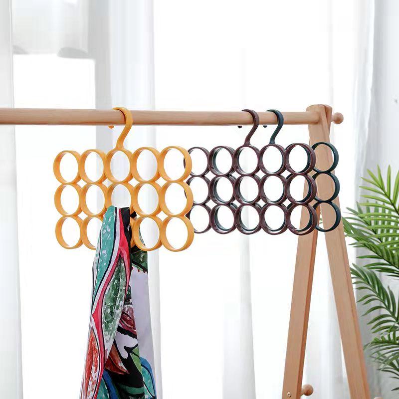 Scarf Tie Storage Rack Thickened Multi-specification Hanger Scarf Rack Belt Rack Belt Rack Multi-function Rack Wardrobe Organizer