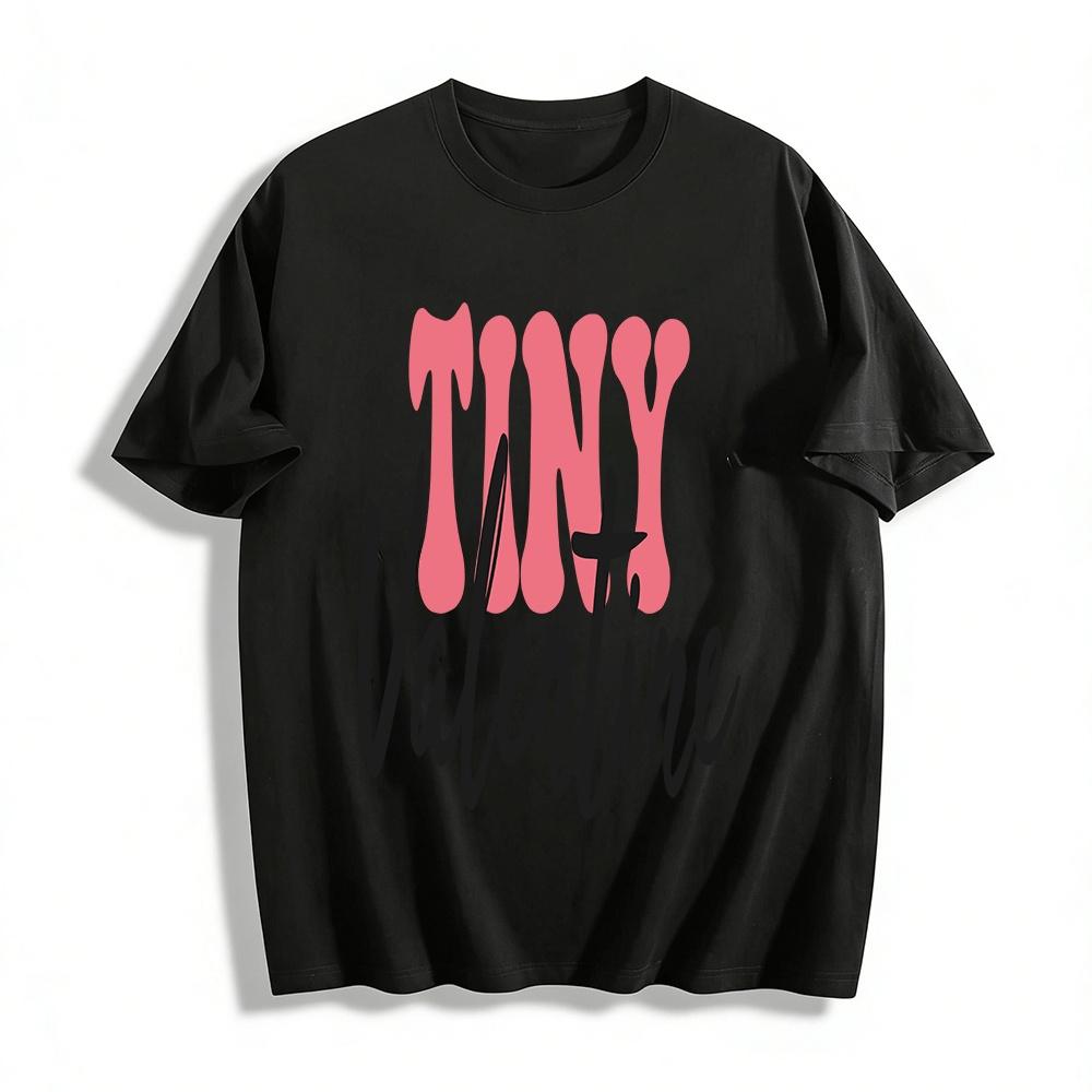 

Tiny Valentine Print Valentine s Day Themed Tops For Adults & Kids Pure cotton T-shirt XXS