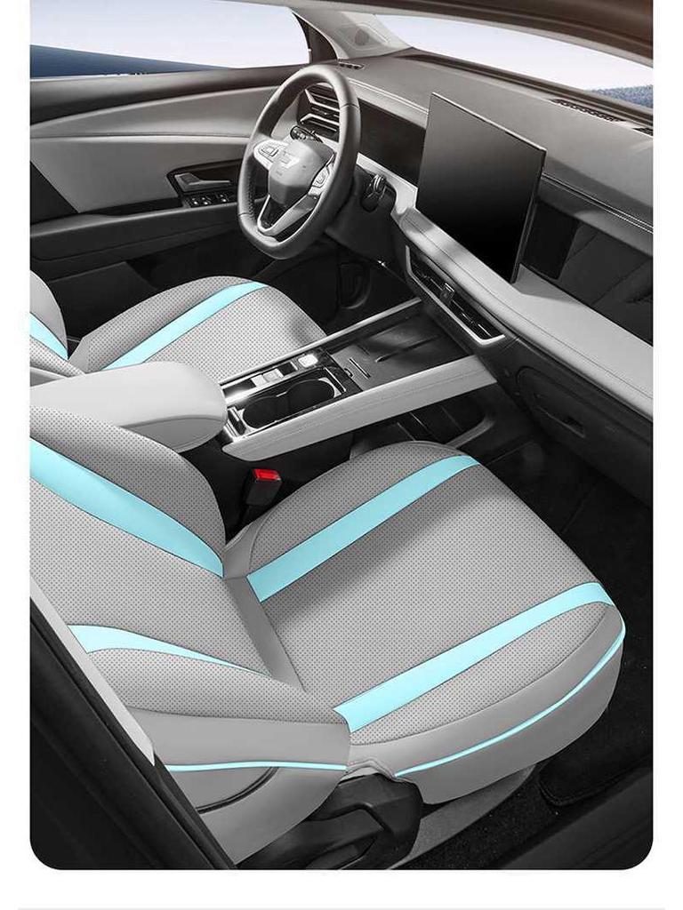 Jetta VS8 25/26 Model Perforated Leather Full-Coverage All-Season Car Seat Covers