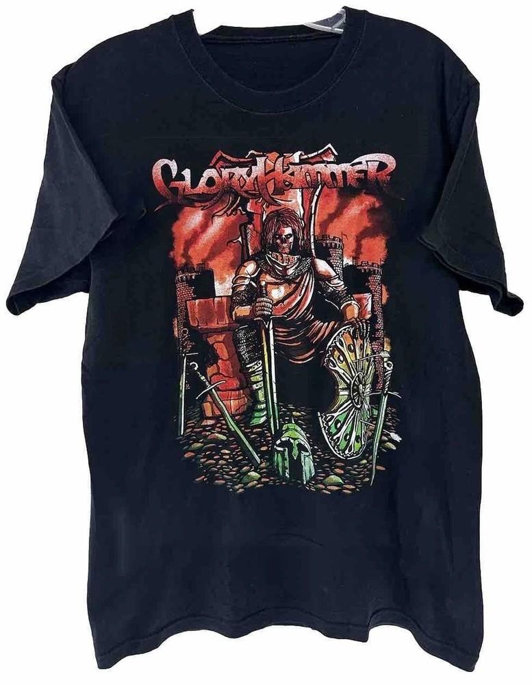 

Vintage Gloryhammer Band On Tour Black S to 5XL Concert Shirt HL171 Unisex T-Shirt XXXXL