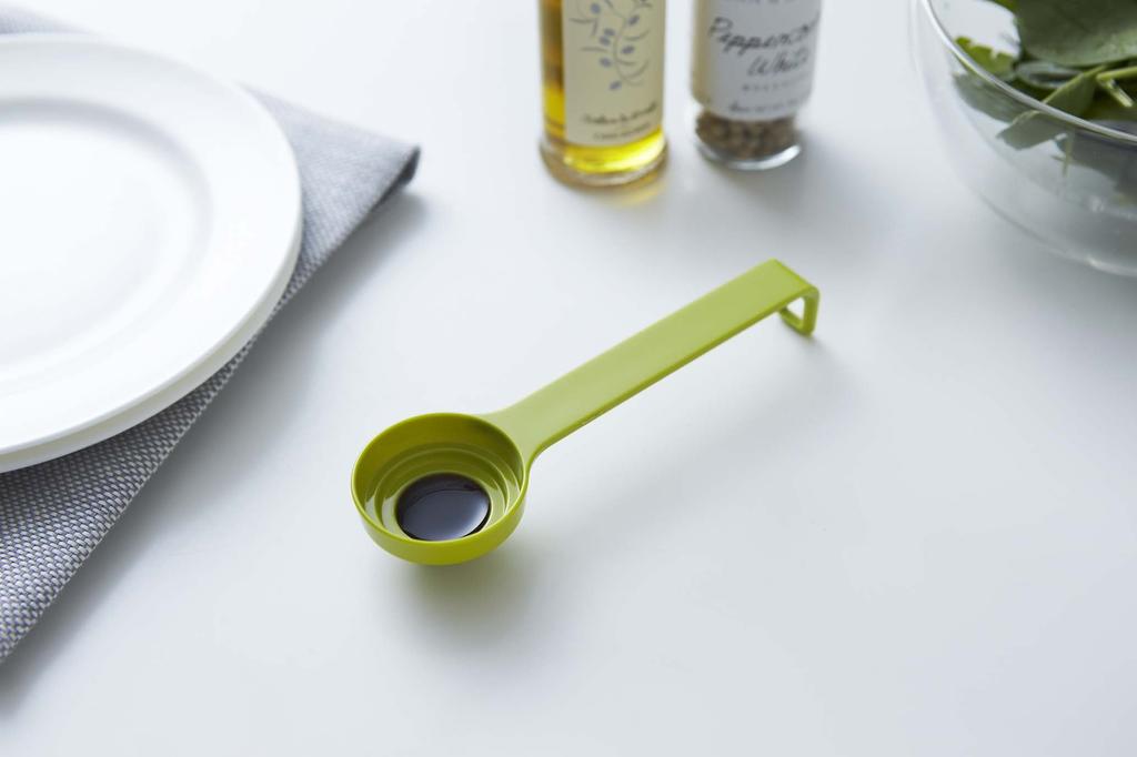 Yamazaki Jitsugyo Tiered Measuring Spoon Green 2701