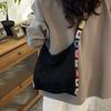 Large Capacity Boho Tote Bag Trendy Floral Crochet Handbag Vintage Multicolor Cut-out Knitted Handbag able Hollow out