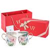 WOOCH Butterfly Ceramic Lidded Mug Gift Set