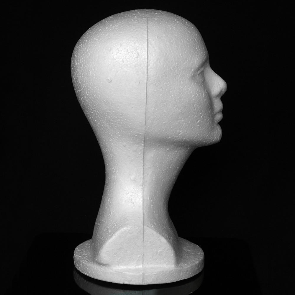 Weibliche Kopf Modell Perücke Haar Hut Display Styropor Schaum Mannequin Puppe Weibliche Kopf Modell Perücke Haar Hut Display Styropor Schaum Mannequin Puppe
