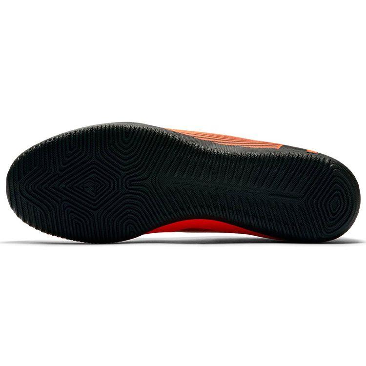 Nike Mercurial Vapor 12 Club Indoor Soccer Shoes Men Sneaker Black Orange AH7385-810