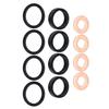 Fuel Injector Seals Repair Kit For Opel Vauxhall Vectra Astra G Zafira A