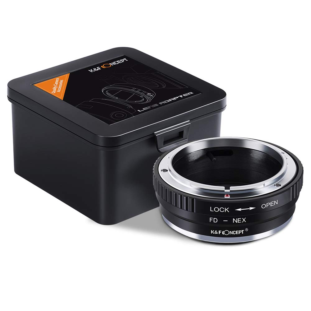 

Concept Mount Adapter Canon FD Lens to Sony Alpha NEX E Camera Lens Adapter Ring for Sony Alpha Cameras K&F NEX-7 NEX-6 NEX-5N NEX-5 NEX-C3 NEX-3