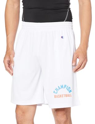 Champion Basketball Graphic Size L C3-XB550 Men's Shorts, Sweat-Wicking, Quick-Drying, Anti-Stick, Antibacterial, Odor-Resistant, Stretch, Print,