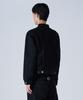 PROJECT3 Compact Twill Trucker Jacket [Black]_Tj0802