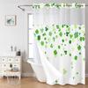 Handun Floral Polyester Shower Curtain