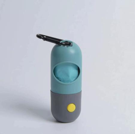 Multifunctional Lighted Pet Waste Bag Dispenser for Dog Walking and Outdoor Activities