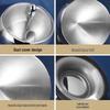 304 Stainless Steel Slanted Serving Bowl