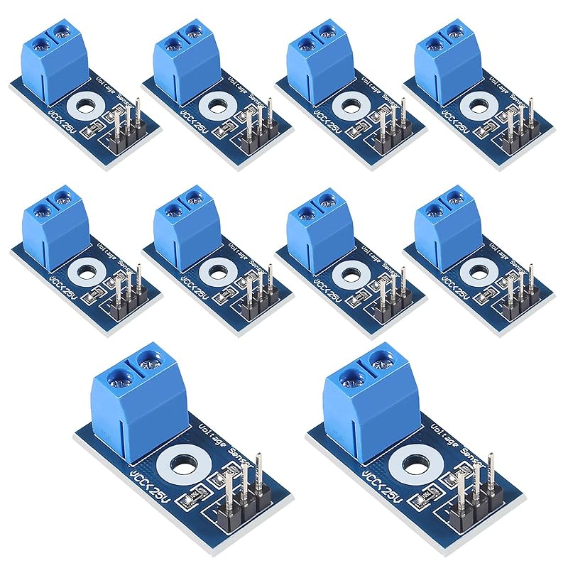 10PCS DC 0-25V Voltage Terminal Measurement Module Voltage Detection Sensor for Robot for Arduino