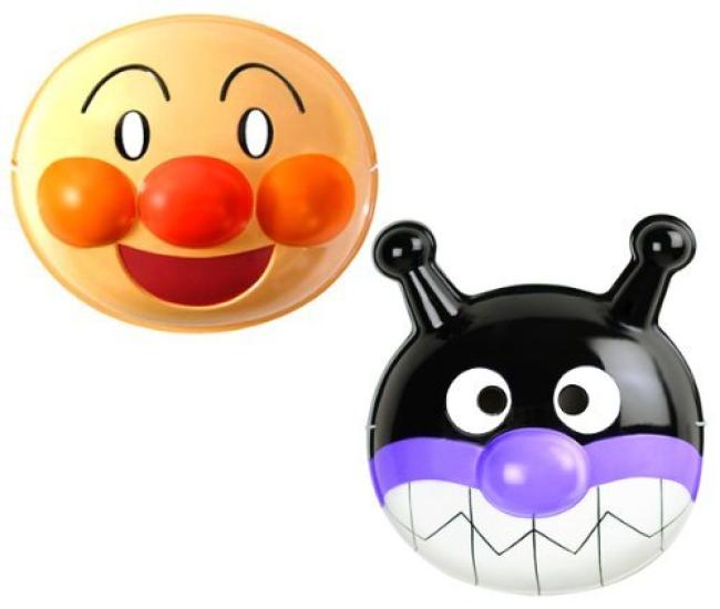 Anpanman and Baikinman Mask Set "Let's Go! Anpanman"