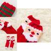 Chaussettes d'hiver pour femme mignonnes et douillettes en polaire corail laine Parfait cadeau de Noël