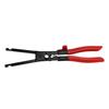 Exhaust Pipe Clamp Plier Carbon Steel Heavy Duty Long Plier Jaw Exhaust Hose Clamp Removal Tool