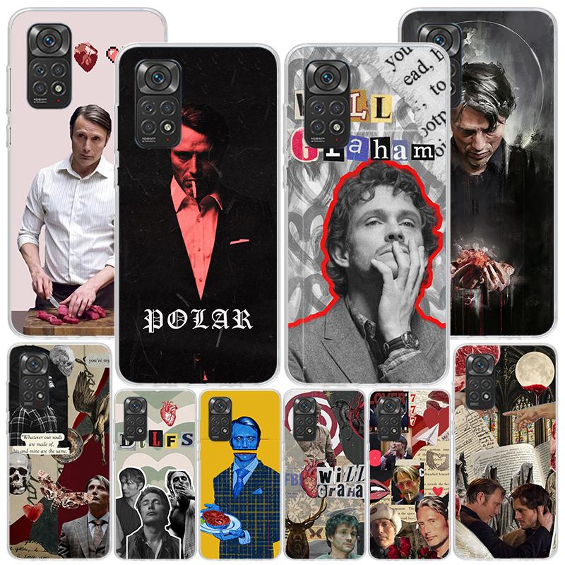 Hannibal Movie Phnoe Case for Phnoe Case for Xiaomi Redmi Note 15 14 14S 13 Pro Plus 12 12S 11S 11E 10S 10 11T 5G Unique Cover C