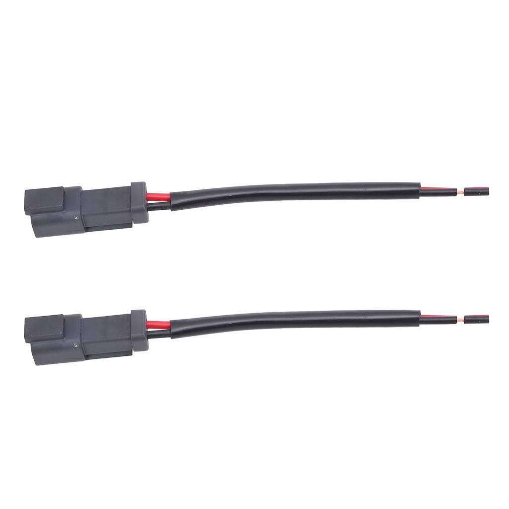 1 Pair 2 Pin DT Connectors Rubber Copper Waterproofing DT Electrical Wire Connector Wiring Harness for Car Trucks Boats