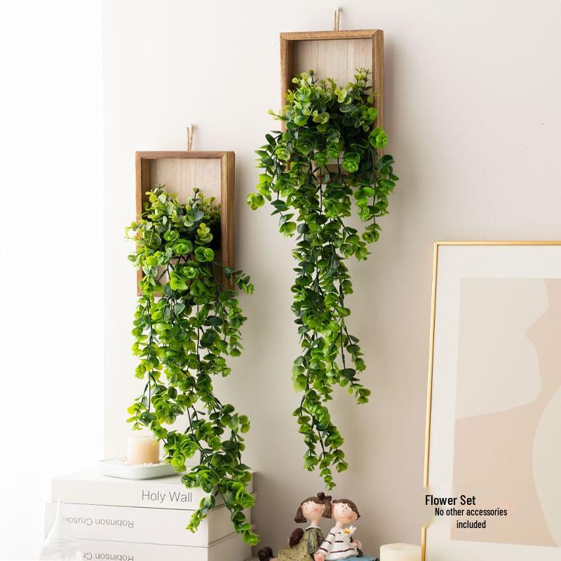 Stylish Daisy Pendant Faux Flower Vine for Indoor Wall Decoration and TV Background