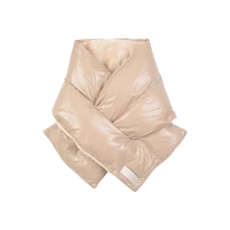 nitina glossy padding muffler BG