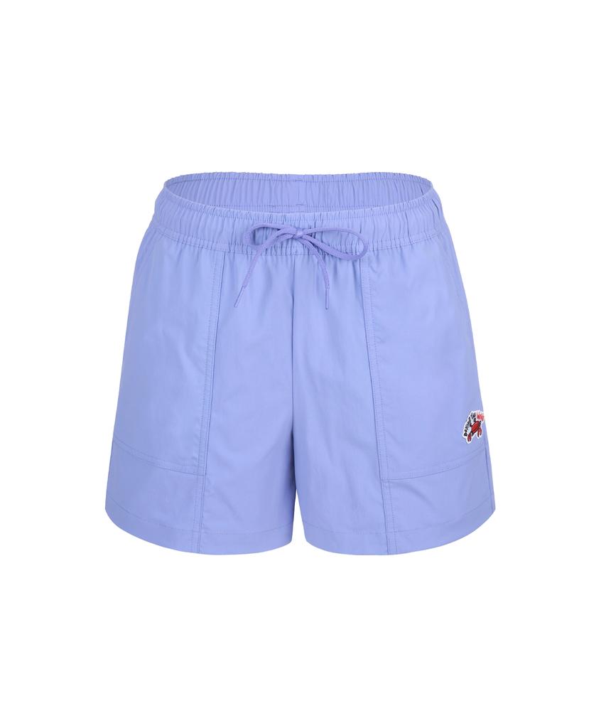 Lenomasuyeongbog Women'S Wappen Trunk Shorts Purple Rn-Ws2G301-Pp