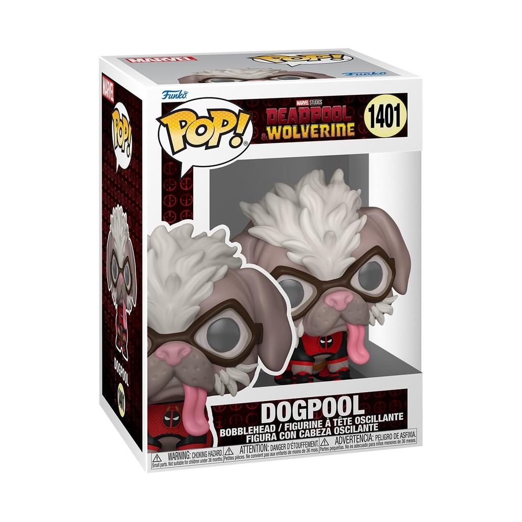 Marvel Deadpool Dogpool Figure Funko DOGPOOL DEADPOOL AND WOLVERINE Marvel Funko Pop!
