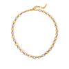 Euro-American Style Stainless Steel Necklace, Light Luxury High-end Layered Jewelry, Fashionable Versatile Clavicle Chain