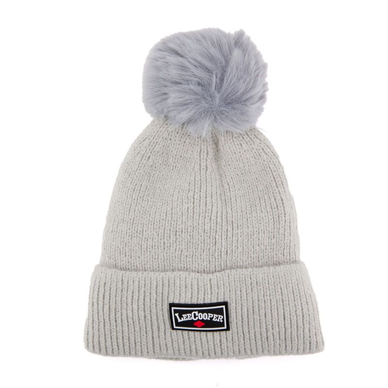 Double Beanie with Pompom Malek Woman LEE COOPER