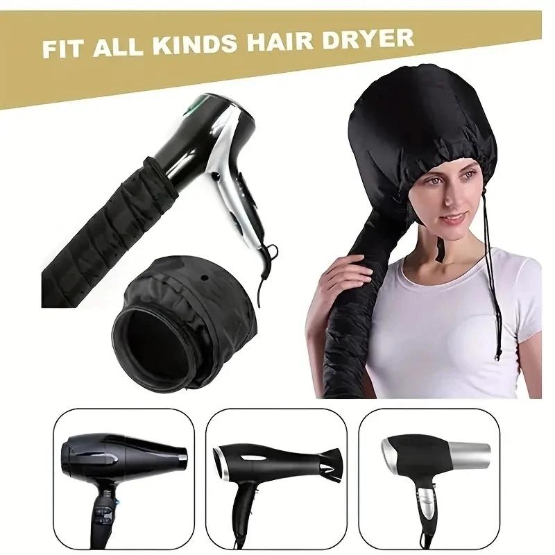 1pc Effortless Home Hair Care - Warm Air Bonnet Cap for Quick Drying & Styling - Portable, Energy-Efficient, All Hair Types