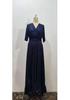 Elegante Europese Pailletten Avondjurk met Elastische Taille voor Dames