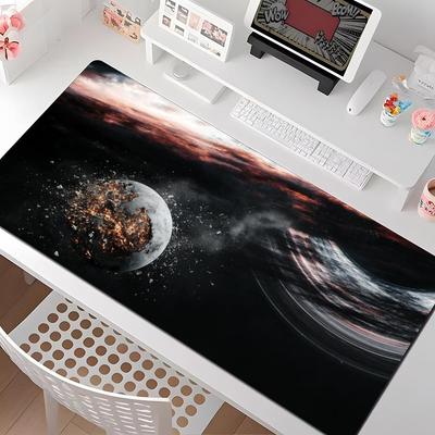 Black Hole Cosmic Mouse Pad Multiple Sizes Large Square Computer Office Game Table Mats Rubber Anti-slip Mousepads