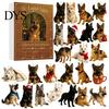 Kerst Adventskalender 2026, 24 Dagen Zee Schildpad/Big Foot/Schotse Hooglander/Hond Ornamenten Duitse Herder Decor Aftelkalender, Verzamelaar