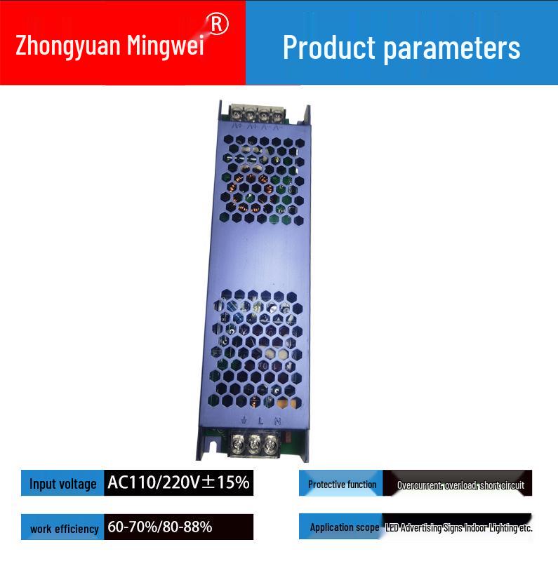 AC/DC Switching Power Supply 220V/110V to 5V/12V/24V/36V/48V, 50W/60W/400W/500W/1000W/2000W