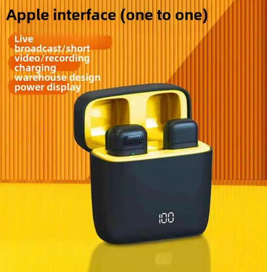 Microfon lavalieră wireless K1/K9/K6 cu Plug-and-Play și reducere a zgomotului pentru streaming live