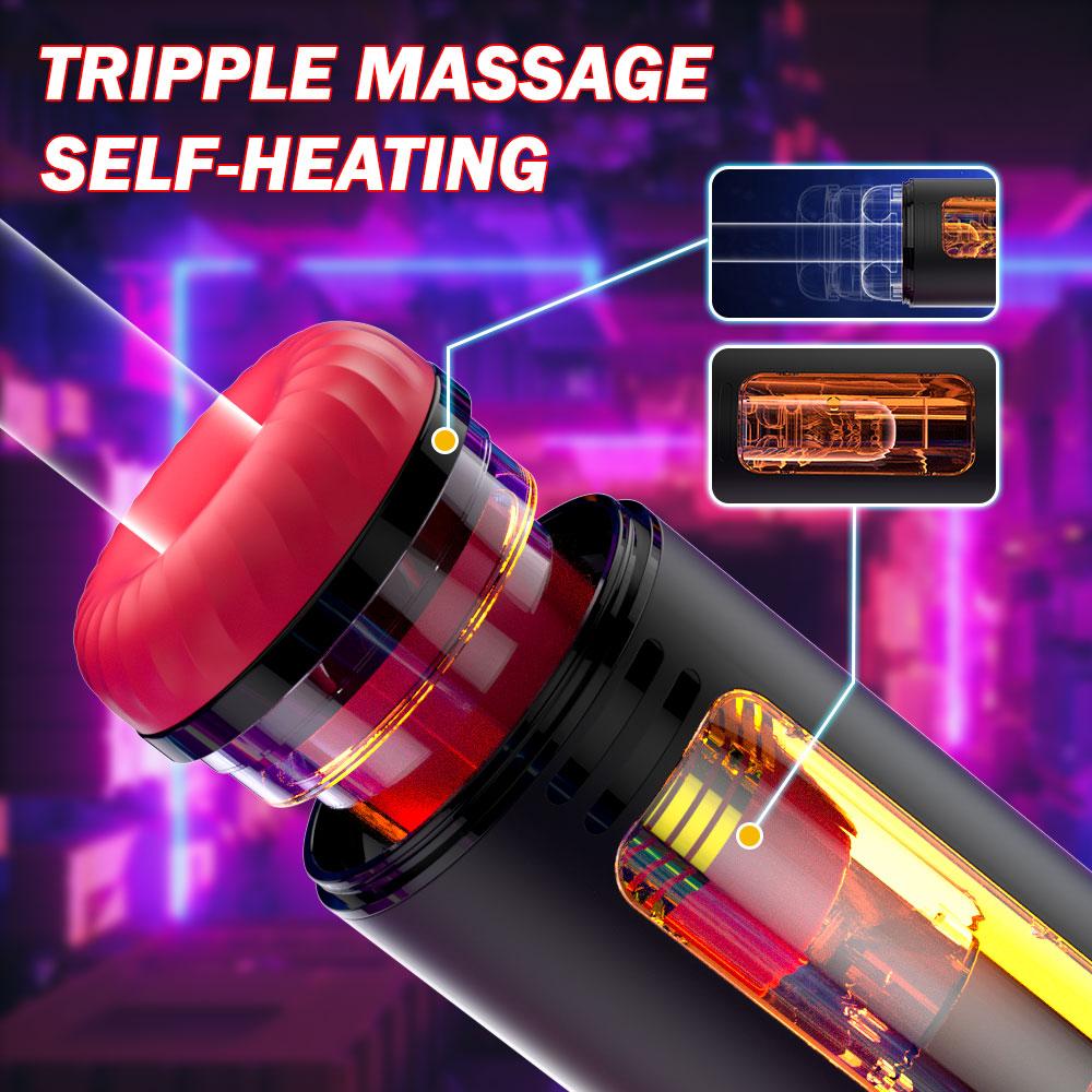 2025 New Male Masturbator Penis Pump Sex Toys for Men Vacuum Pump 7 Thrusting Vibrating Sucking Adult Toys Mens Sex Machines Blowjob Toys