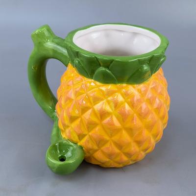 Kreativer Multifunktionaler Ananas Keramik Kaffee-Markierer Erdbeer-Tasse Milch-Tasse Obst-Formung Orange Tasse Büro-Tasse