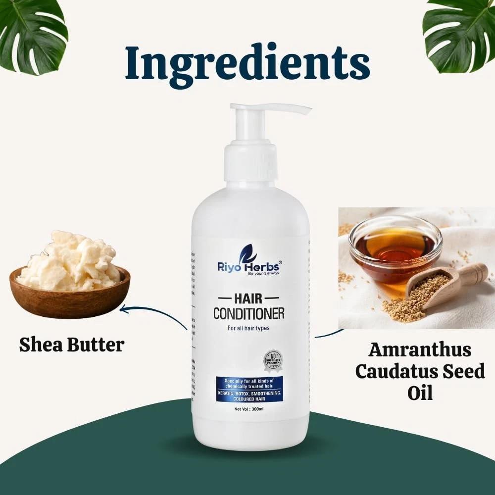 Riyo Herbs Hair Conditioner For All Hair Types 300ml