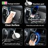Upgraded Foldable Magnetic Car Phone Holder – N52 Magnet 360° Rotatable Dashboard Suction Cup ABS with Wrench & Pad Gift