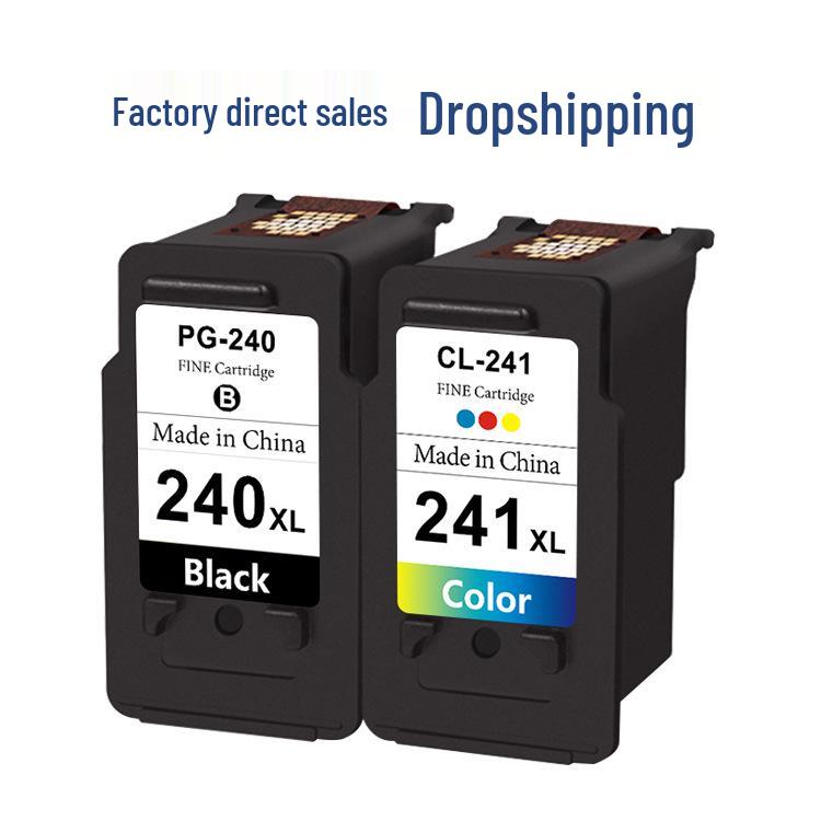 Canon PG240 CL241 Tintenpatronen für IP2880S MG2580 MG2500 MG3620 Drucker Compatible 241 Color