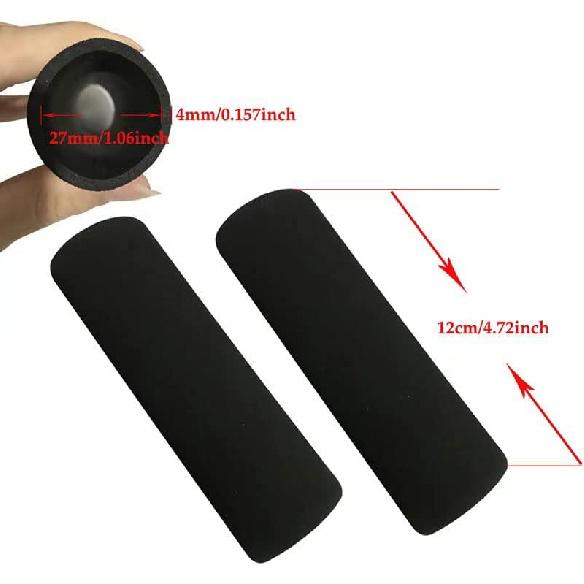 Upgrade Your Ride with High Bounce, Anti-Slip Universal Handlebar Accessories - CHJIAOL Motorcycle Grip Covers Comfort Foam Handlebar Cover Sponge