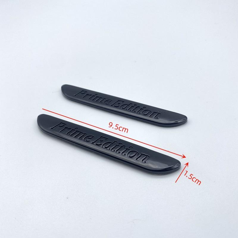 SPORT EDITION NIGHT EDITION Prime Edition Blade Top ABS Emblem for Mercedes Benz Car Fender Side Badge Logo Sticker Glossy Black