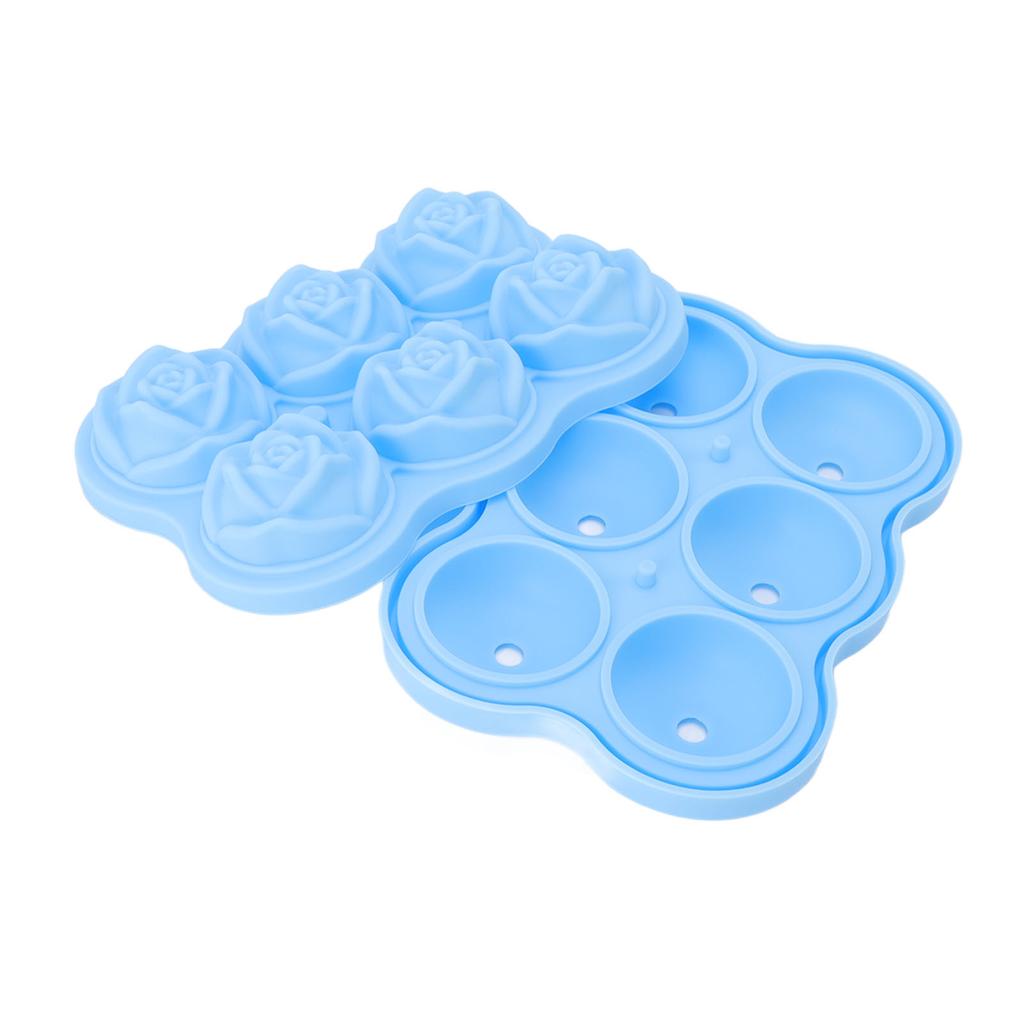Tray Silicone 6   No BPA Ice Making Accessory with Lid for Cocktail Whisky