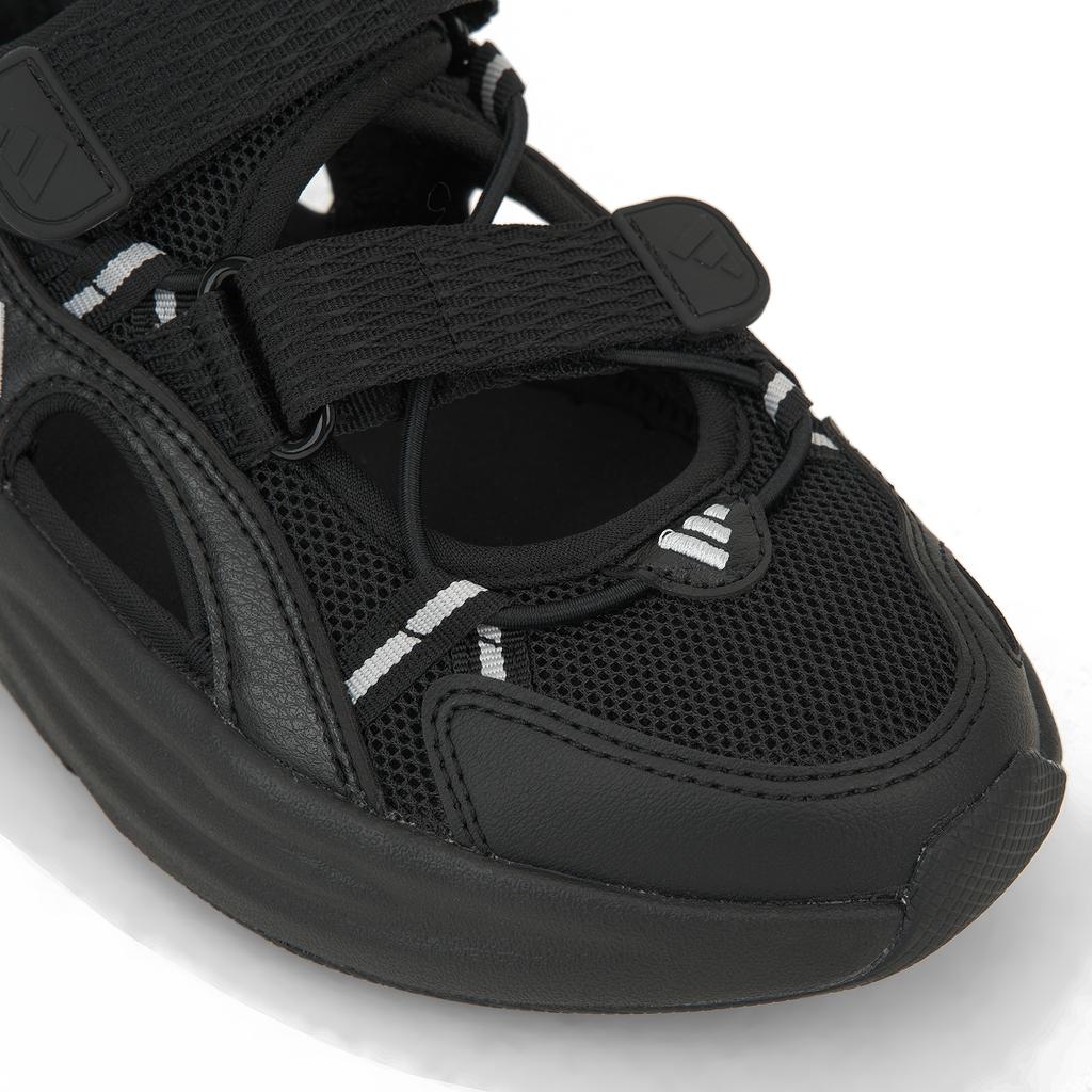 adidas Ozwave Sandal Comfortable Non-Slip Shock-Resistant Wear-Resistant River Shoes Unisex Sandals Black JS4582